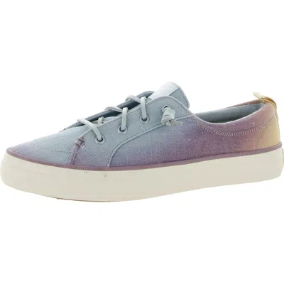 Sperry Womens Lifestyle Glitter Casual And Fashion Sneakers In Multi