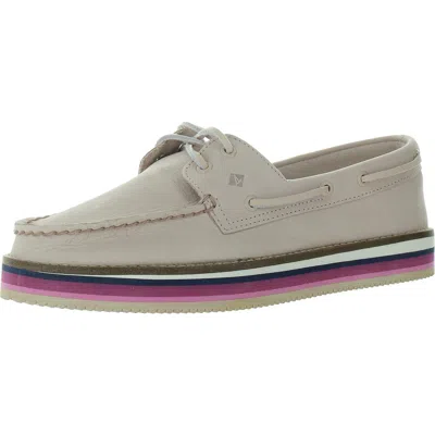 Sperry Womens Memory Foam Boat Shoes In Multi