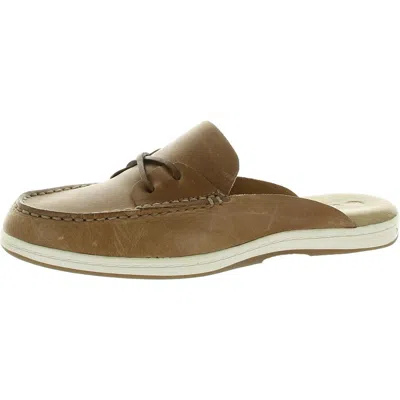 Sperry Womens Padded Insole Leather Mules In Multi