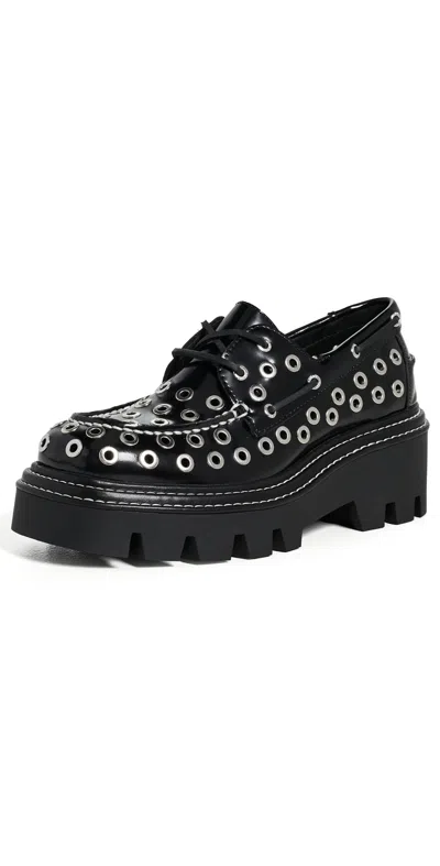 Sperry X Monse Authentic Original Lugsole Loafers Black