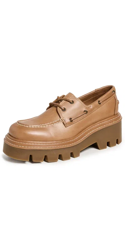 Sperry X Monse Authentic Original Lugsole Loafers Light Brown