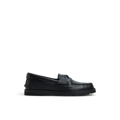 Sperry X Todd Snyder Vachetta Leather Boat Shoe In Black
