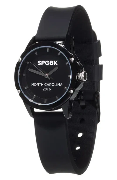 Spgbk Watches Christina Silicone Strap Watch, 32mm