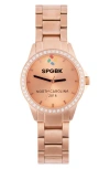 Spgbk Watches Raleigh Bracelet Watch, 32mm In Rose Gold Tone