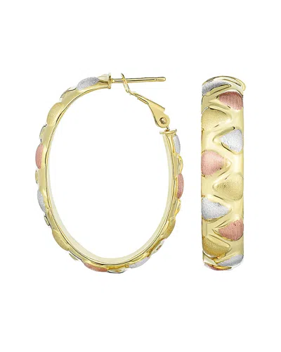 Sphera Milano 14k Italian Gold Hoops