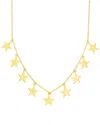 Sphera Milano 14k Over Silver Charm Necklace