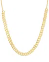 Sphera Milano 14k Over Silver Cz Choker Necklace