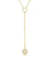Sphera Milano 14k Over Silver Cz Pendant Necklace