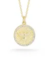 Sphera Milano 14k Over Silver Cz Phoenix Necklace