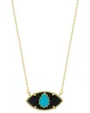 Sphera Milano 14k Over Silver Eye Necklace