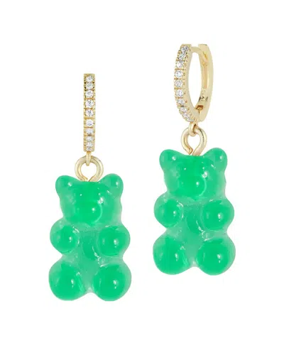 Sphera Milano 14k Over Silver Gummy Bear Earrings