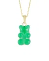 Sphera Milano 14k Over Silver Gummy Bear Necklace