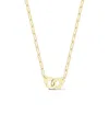 Sphera Milano 14k Over Silver Handcuff Choker Necklace