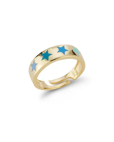 Sphera Milano 14k Over Silver Star Ring