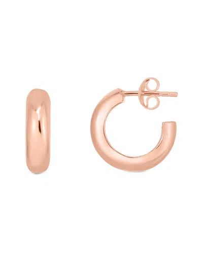 Sphera Milano 14k Rose Gold Vermeil Polished Small Hoops