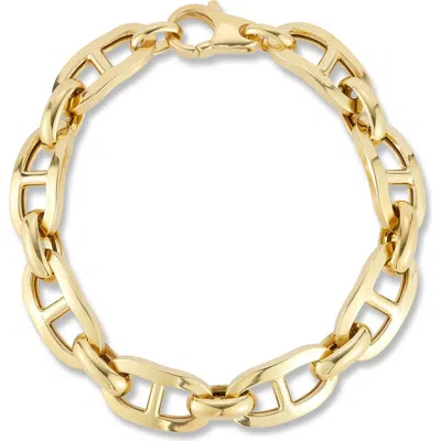 Sphera Milano 18k Gold Plated Mariner Link Bracelet