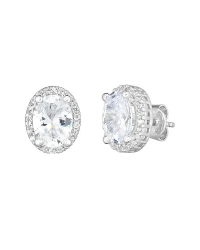 Sphera Milano 18k Over Silver Cz Studs