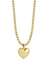 Sphera Milano 18k Plated Heart Necklace