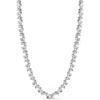 Sphera Milano Bow Necklace In Silver