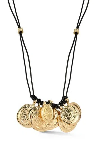 Sphera Milano Coin Necklace In Gold