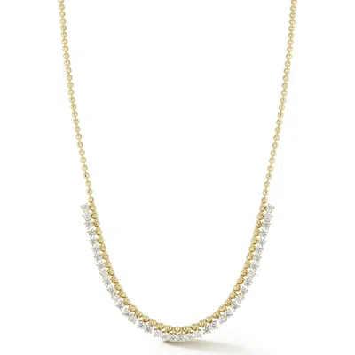 Sphera Milano Cubic Zirconia Ball Chain Charm Necklace In Gold