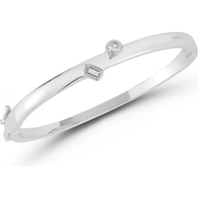 Sphera Milano Cubic Zirconia Bangle In Silver