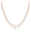Sphera Milano Cubic Zirconia Charm Necklace In Gold