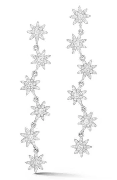 SPHERA MILANO SPHERA MILANO CUBIC ZIRCONIA STAR DROP EARRINGS