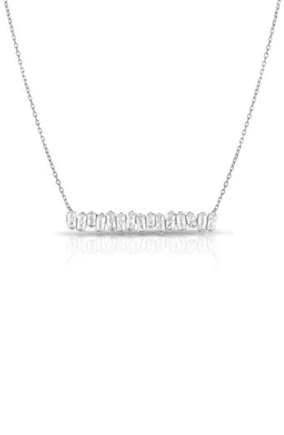 SPHERA MILANO SPHERA MILANO CZ BAR NECKLACE