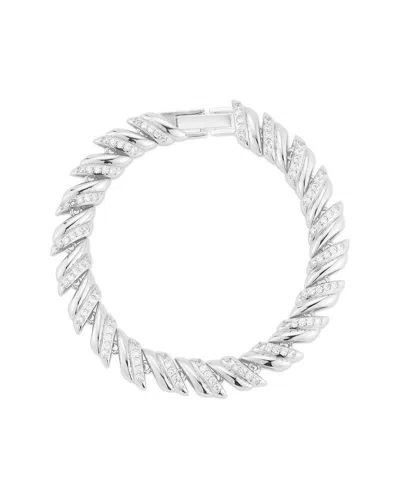 Sphera Milano Cz Bracelet In Metallic