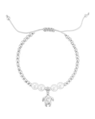 Sphera Milano Cz Bracelet In Metallic