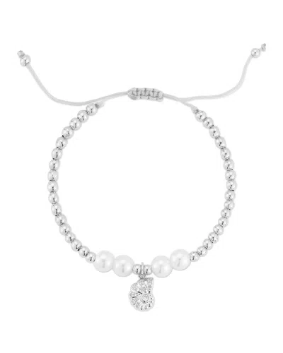 Sphera Milano Cz Bracelet In Metallic