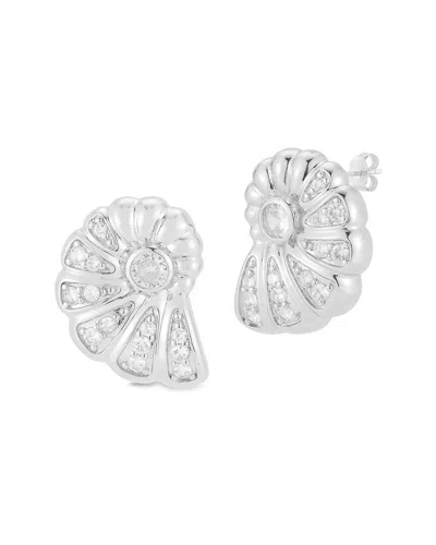 Sphera Milano Cz Earrings In Metallic