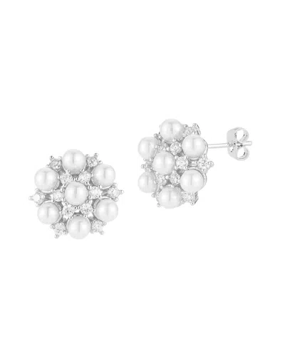 Sphera Milano Cz Earrings In Metallic