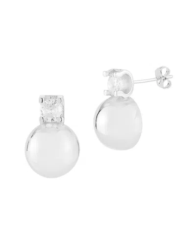 Sphera Milano Cz Earrings In Metallic