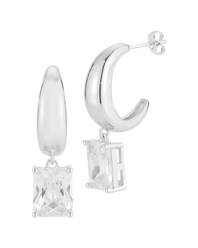 Sphera Milano Cz Earrings In Silver