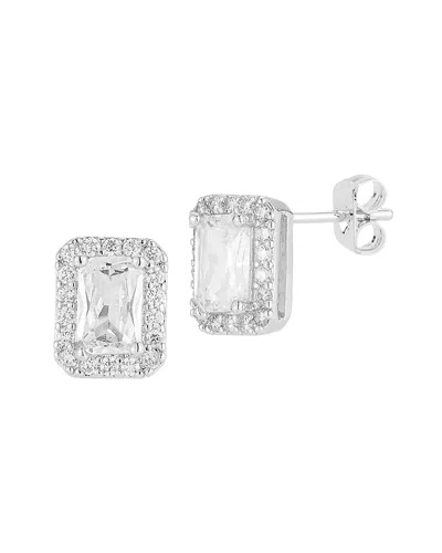 Sphera Milano Cz Earrings In White