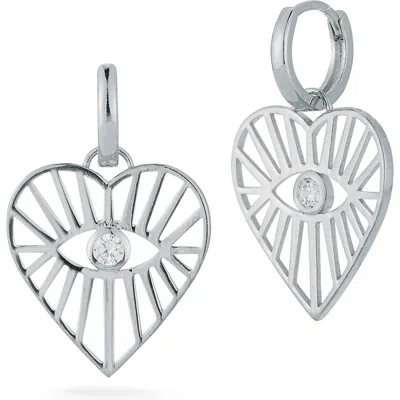 Sphera Milano Silver Cz Earrings