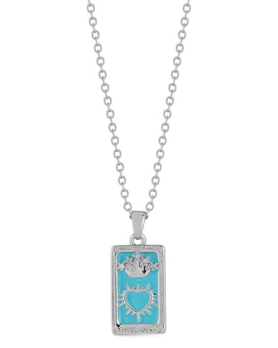Sphera Milano Tag Necklace In Metallic