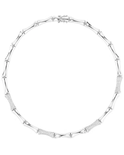 Sphera Milano Cz Necklace In Metallic