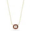 Sphera Milano Cz Pendant Necklace In Gold