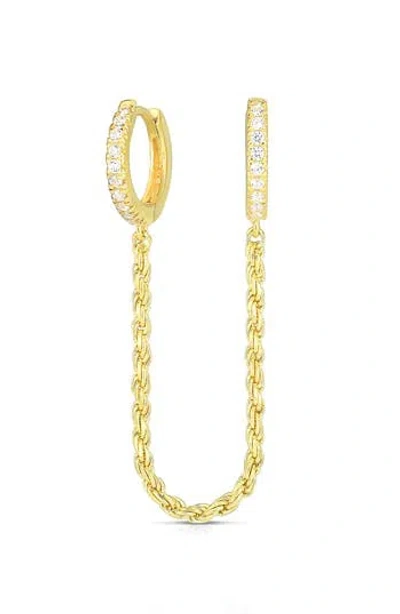 Sphera Milano Double Hoop Earrings In Gold