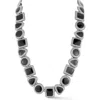 Sphera Milano Enamel Geometric Link Necklace