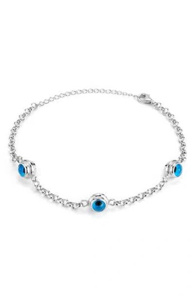 Sphera Milano Eye Eye Station Bracelet In Metallic