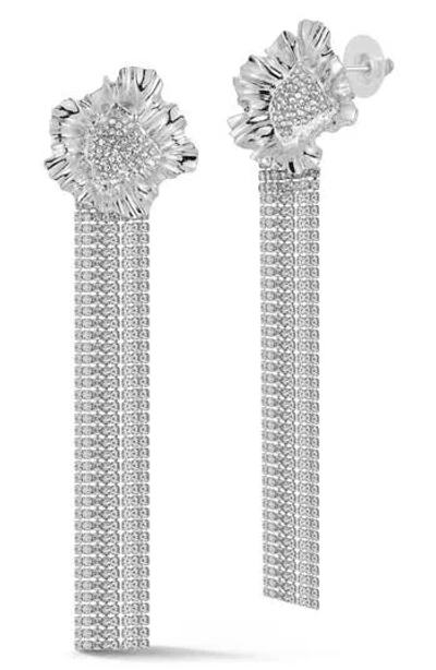 Sphera Milano Flower Drop Earrings