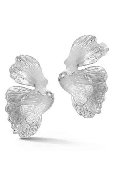 Sphera Milano Flower Drop Earrings