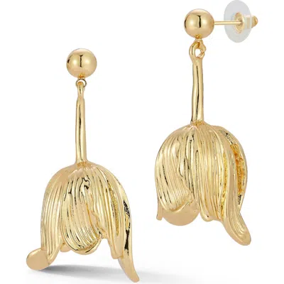 Sphera Milano Flower Drop Earrings