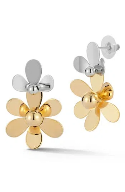 Sphera Milano Flower Drop Earrings