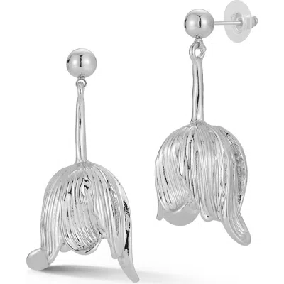 Sphera Milano Flower Drop Earrings
