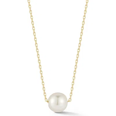 Sphera Milano Freshwater Pearl Pendant Necklace In Gold